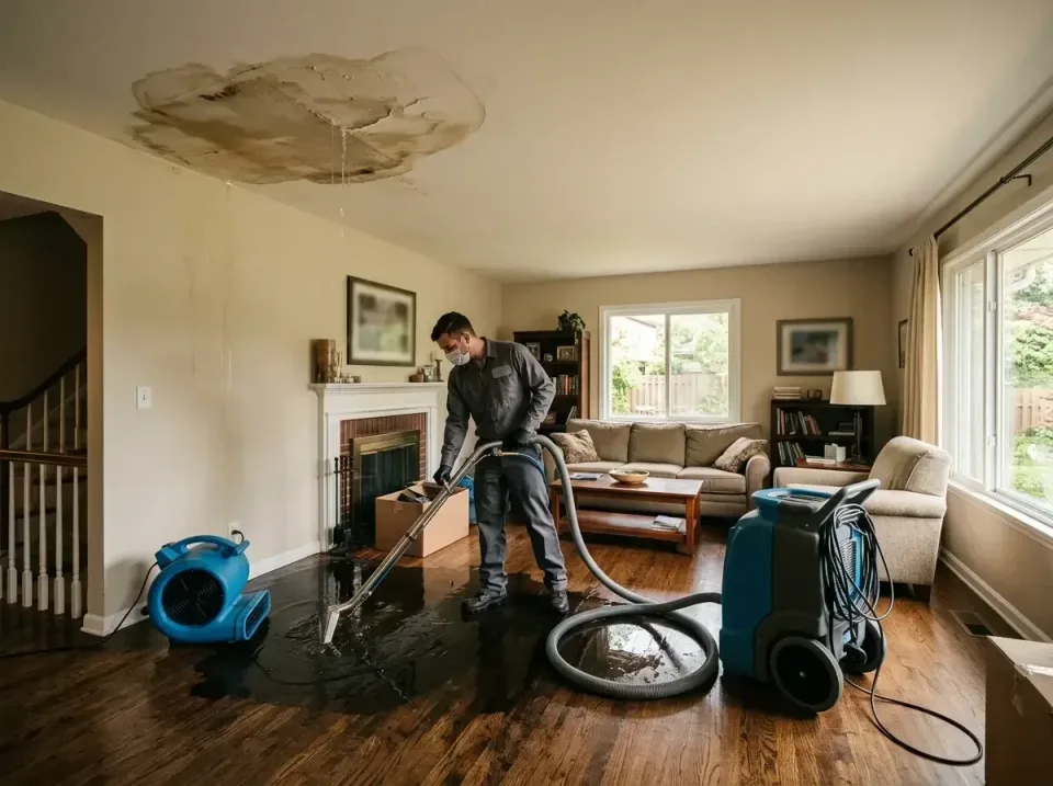 attic-pipe-burst-ceiling-drip-008 — frequently asked questions, Water Damage Restoration & Carpet Care in Fort Lee, NJ